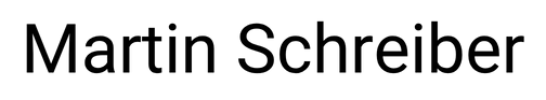Martin Schreiber M.D.